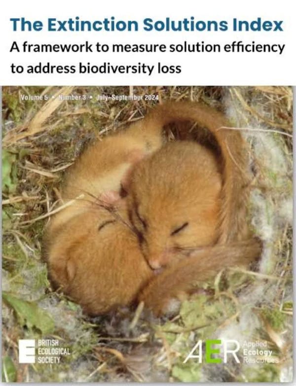 The Extinction Solutions Index (ESI)