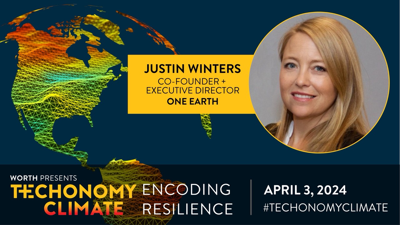 Techonomy Climate | Encoding Resilience | Justin Winters One Earth's Executive Director, Justin Winters, will be speaking at Techonomy Climate | Encoding Resilience