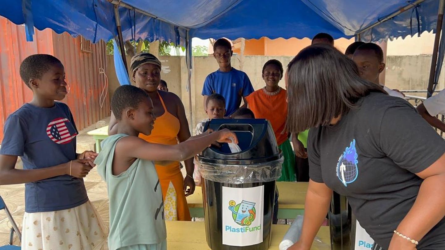 Inside the teen-led PlastiFund that’s tackling plastic pollution in Ghana